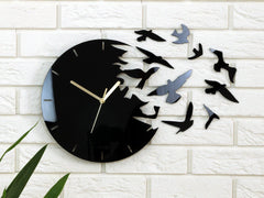Zidni sat BIRDS OF HEAVEN - slika 4