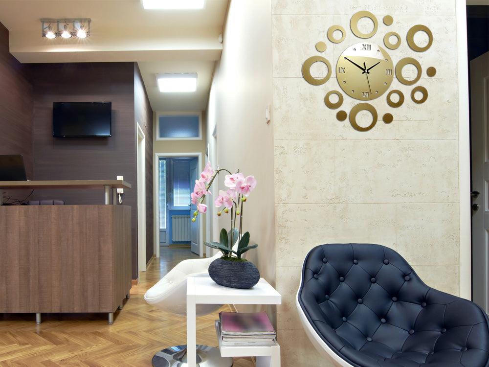 Zidni satovi RINGS GOLD - slika 4