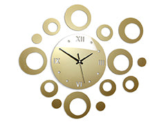 Zidni satovi RINGS GOLD HMCNH008-gold