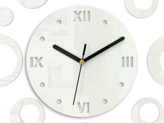 Zidni satovi RINGS WHITE - slika 3