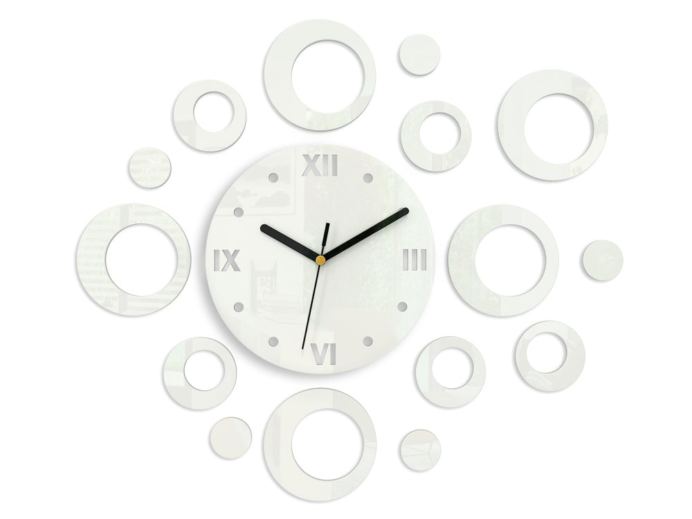 Zidni satovi RINGS WHITE - slika 2