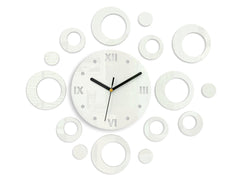Zidni satovi RINGS WHITE