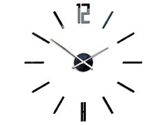 Zidni satovi CARLO BLACK HMCNH057-black