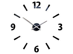 Zidni satovi KLAUS BLACK HMCNH061-black