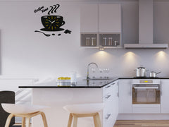 Zidni satovi Yellow Satin Cup - slika 3