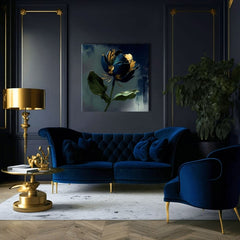 Moderne slike na platnu - Garden's Vibrant Heartbeat - slika 3