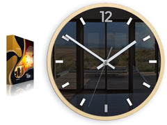 Moderni zidni sat GRAFIT Grey - slika 4