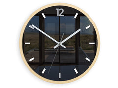 Moderni zidni sat GRAFIT Grey