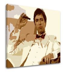 Najveći mafijaši na ekranu SCARFACE - TONY MONTANA puši cigaru - slika 3