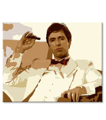 Najveći mafijaši na ekranu SCARFACE - TONY MONTANA puši cigaru - slika 4