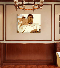 Najveći mafijaši na ekranu SCARFACE - TONY MONTANA puši cigaru