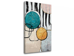 Slike na platnu APSTRAKT 1 | dijelna XOBCH11812WE1