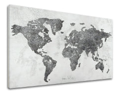 Slika na platnu KARTA SVIJETA 1 dio XOBCH12288GE1