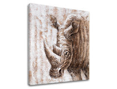 Slika na platnu NOSOROŽEC 1 dio XOBCHAN016