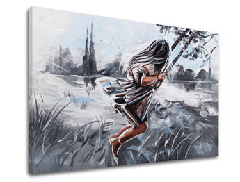 Slika na platnu DJEVOJKA 1 dio XOBFB575E1