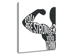 Motivacijska zidna umjetnost Ti si jači/jača - slika 2