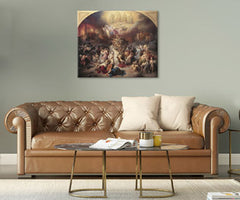 Slika na platnu Wilhelm von Kaulbach - Titovo uništenje Jeruzalema