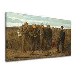 Slika na platnu Winslow Homer - Zatvorenici s fronta