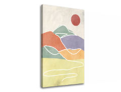 Slika na platnu APSTRAKTNA PRIRODA 001