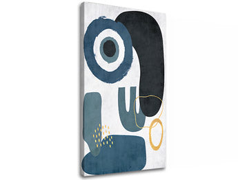 Slika na platnu TYRKYS APSTRAKT 001