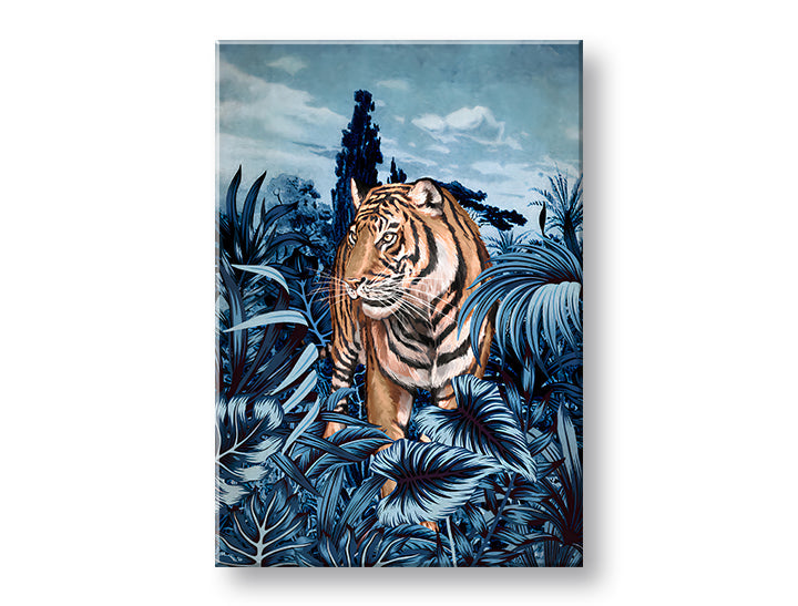 Slika na platnu TIGAR U PRIRODI 001