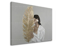 Slika na platnu TAJOM ŽENA S PISMOM