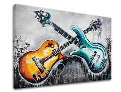 Slika na platnu GITARY 1 dio XOBAM041E1