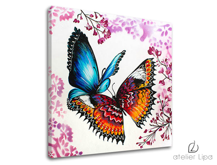 Autorova reprodukcija na platnu MOTYLES XOBAM005E1