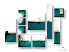 Autorova reprodukcija na platnu LAND XOBAM016E10