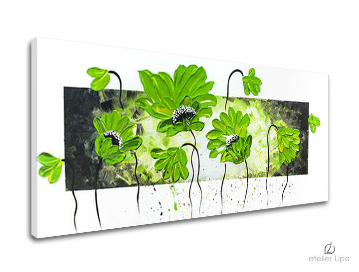 Autorova reprodukcija na platnu CVIJEĆE XOBAM024E1