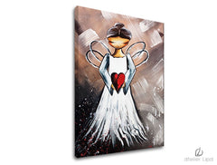 Autorova reprodukcija na platnu ANJEL XOBAM029E1