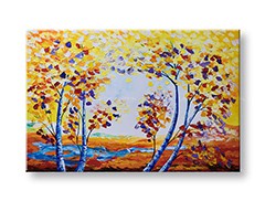 Autorska reprodukcija na platnu DRVEĆE XOBBI110E1