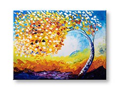 Autorska reprodukcija na platnu DRVEĆE XOBBI113E1