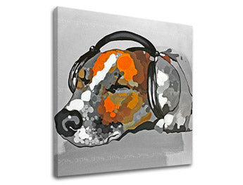 Autorova reprodukcija na platnu PES XOBDA026E1