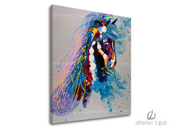 Autorska reprodukcija na platnu ŽREBEC XOBDA033E1