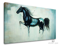 Autorska reprodukcija na platnu ŽREBEC XOBDA038E1