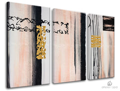 Autorova reprodukcija na platnu APSTRAKT XOBDO105D3