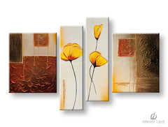 Autorova reprodukcija na platnu CVIJEĆE XOBDO106D4