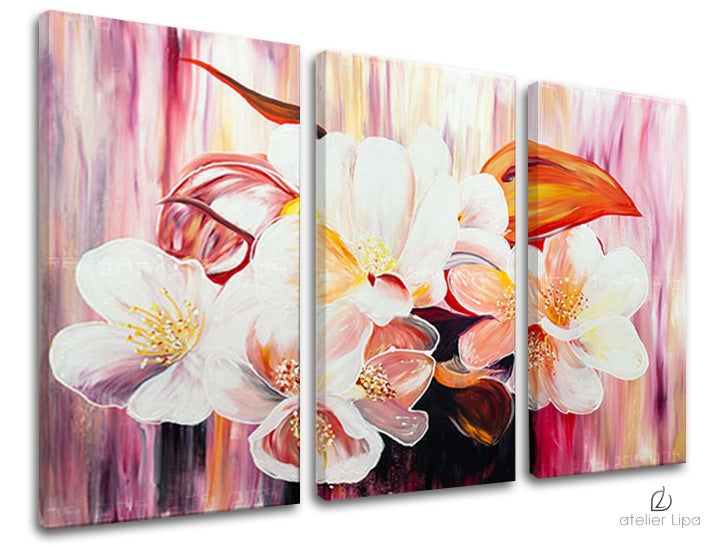 Autorova reprodukcija na platnu CVIJEĆE XOBDO113D3