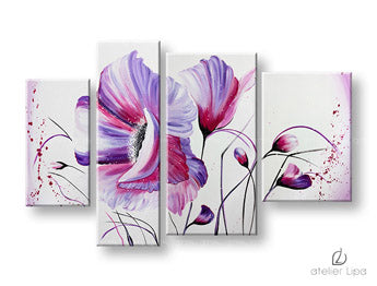 Autorova reprodukcija na platnu CVIJEĆE XOBDO118D4