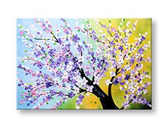 Autorova reprodukcija na platnu STROMY XOBFB121E1