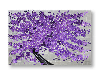 Autorova reprodukcija na platnu STROMY XOBFB131E1