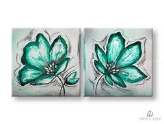 Autorova reprodukcija na platnu CVIJEĆE XOBFB520E2