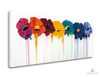 Autorova reprodukcija na platnu CVIJEĆE XOBFB523E1