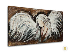 Autorova reprodukcija na platnu ANJEL XOBFB533E1