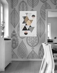 Zidna umjetnost Slomljena deformacija/ Dan Johannson XOBDJ043E1