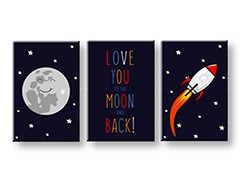 Zidna slika ZA DJECU XOBKID004E3