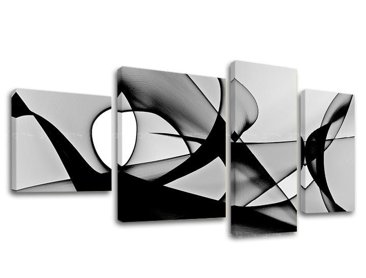 Slika na platnu iz 4 dijela APSTRAKT - slika 2