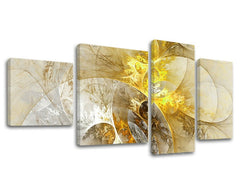 Slika na platnu iz 4 dijela APSTRAKT - slika 2