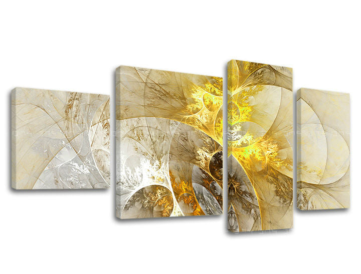 Slika na platnu iz 4 dijela APSTRAKT